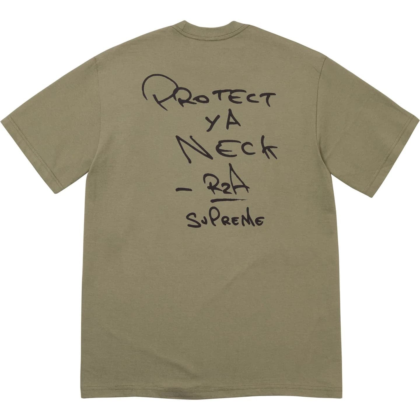Supreme Wu-Tang RZA Tee Light Olive