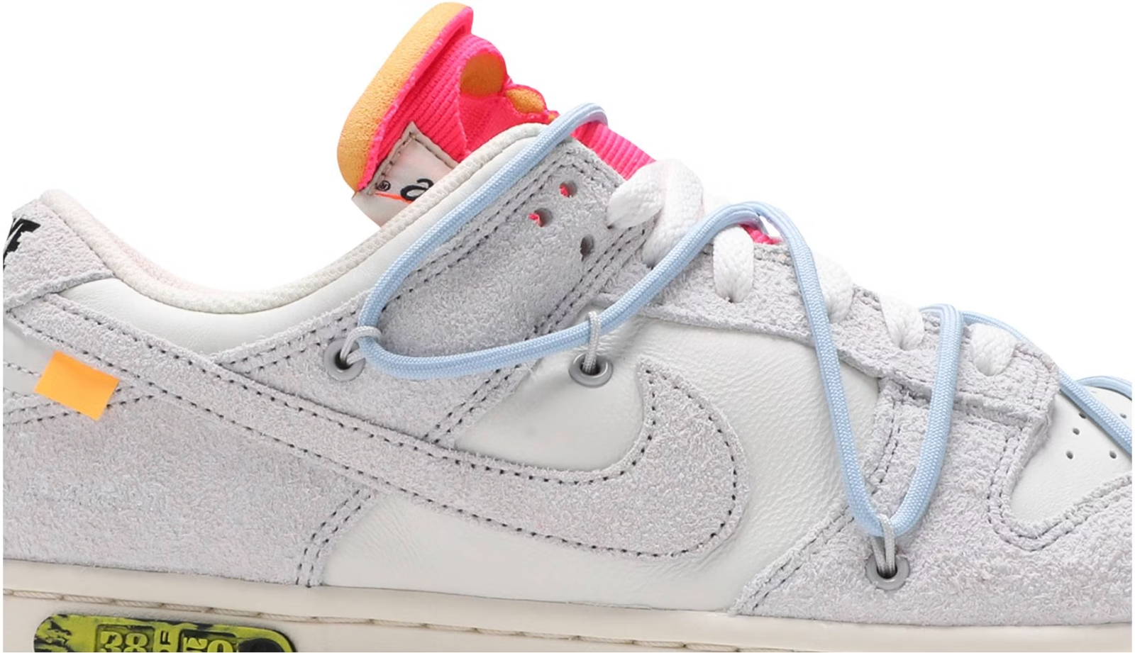 DJ0950-113 Off-White Ã Nike Dunk Low 1 of 50 "Lot.38" (Men's)