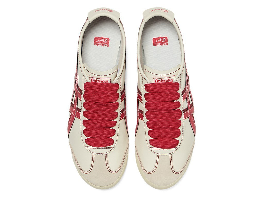 1183C679-101 Onitsuka Tiger Mexico 66 "Cream/Red" (Men's)