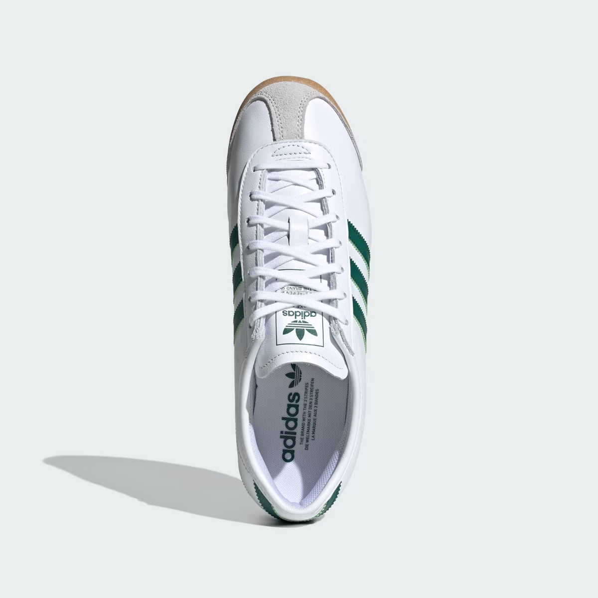 JS1325 adidas Originals Italia 70s Cloud White Collegiate Green Gum (Men's)