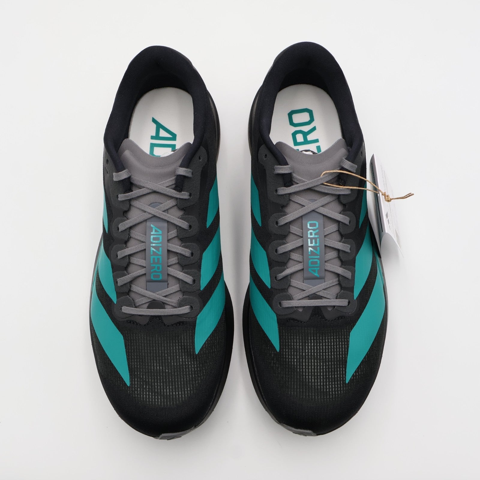 JS4488 adidas Adizero Evo SL Core Black Pure Teal Grey Four (Men's)