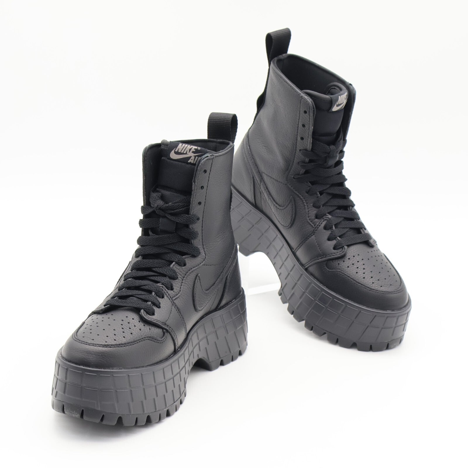 FJ5737-001 Nike Air Jordan 1 Brooklyn Black Flat Pewter (Women's)