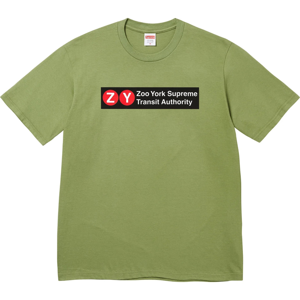Supreme Zoo York Transit Tee Moss