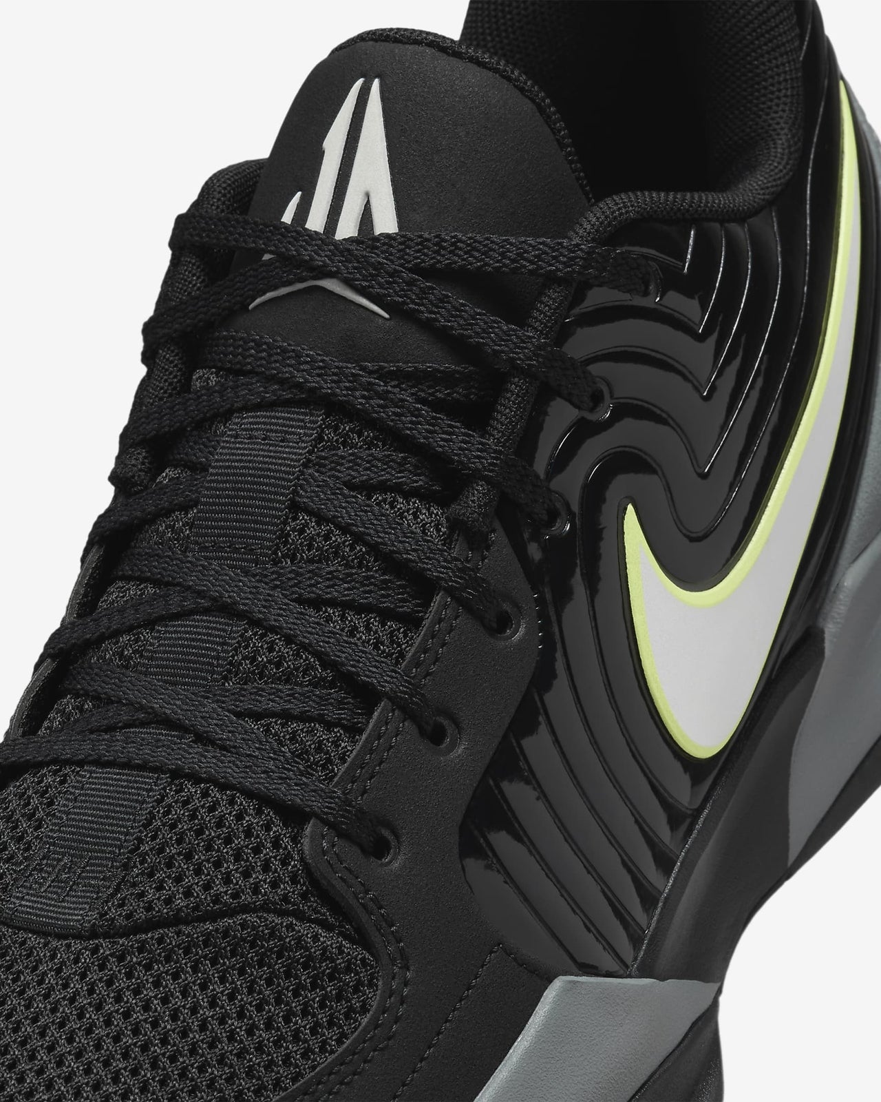 FD7327-001 Nike Ja 2 Black Light Smoke Grey Light Lemon Twist Phantom (Men's)
