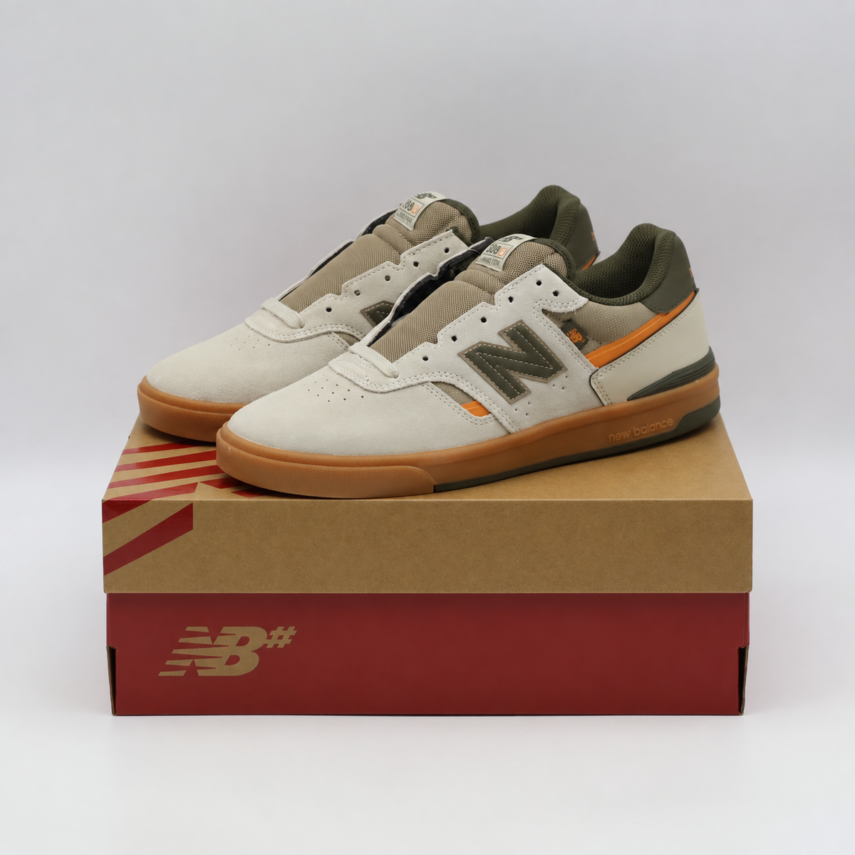 UN306CBM New Balance NB Numeric Jamie Foy 306 Cup Timberwolf Dark Moss (Men's)