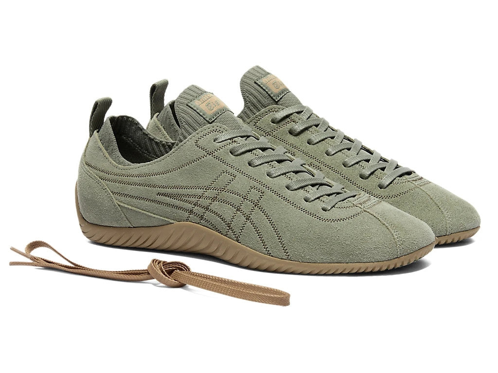 1183C489-300 Onitsuka Tiger Sclaw Lichen Green Brown Stone (Men's)