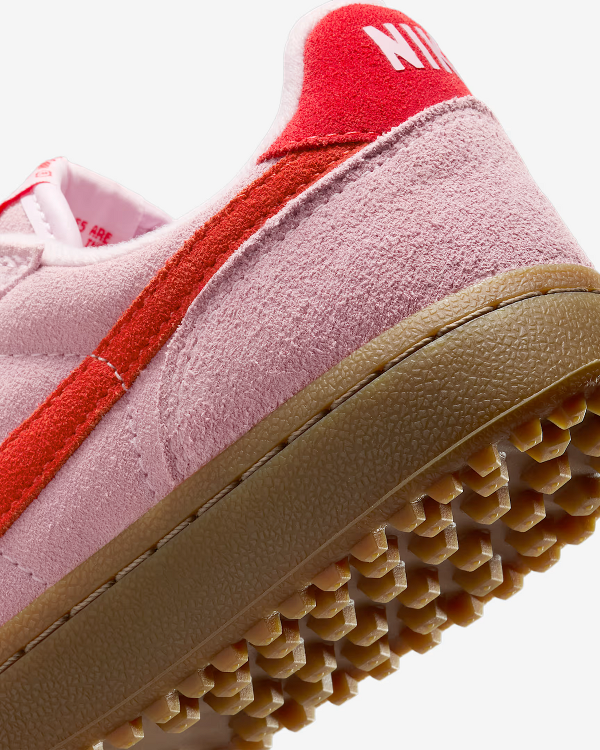 IF1743-602 Nike Field General Suede  Shoes Pink Foam Gum Dark Brown (Women's)
