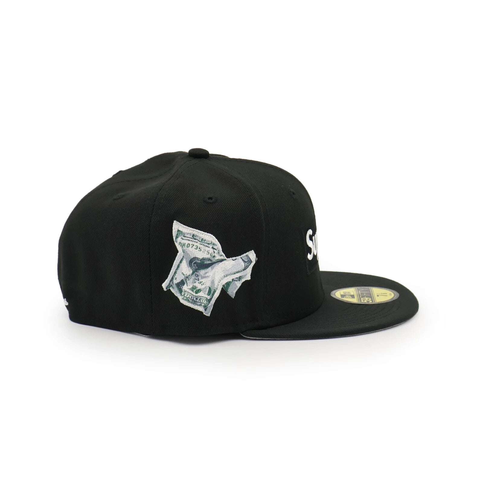Supreme Money Box Logo New Era Black