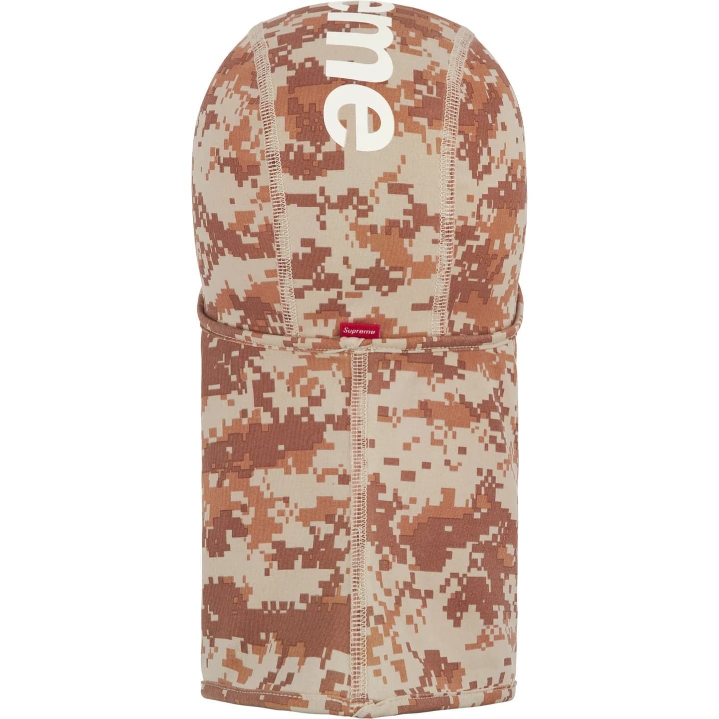 Supreme Heat Reactive Digi Camo Balaclava Tan