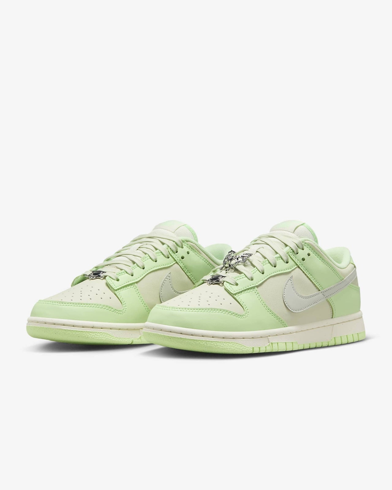 FN6344-001 Nike Dunk Low Next Nature SE Sea Glass Vapor Green Sail (Women's)