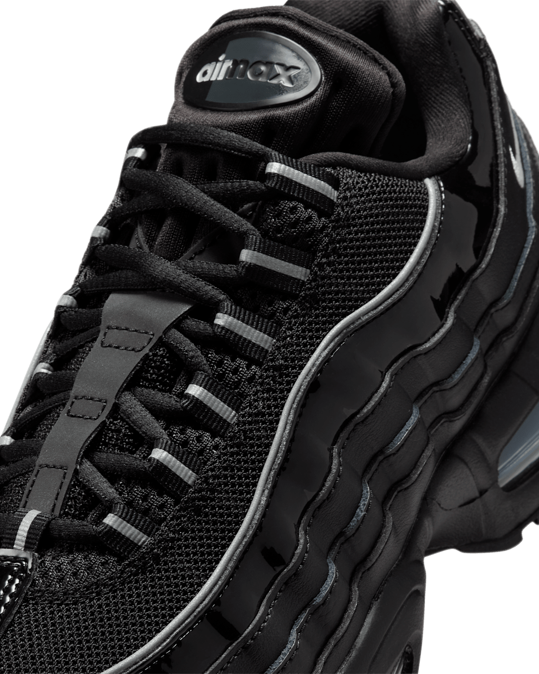 IB6397-001 Nike Air Max 95 OG Big Bubble Black Patent (Women's)