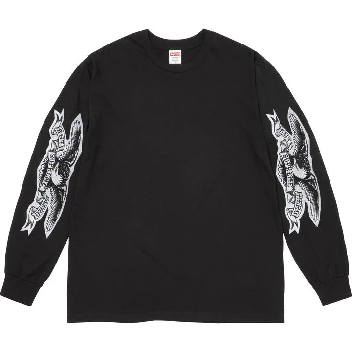 Supreme ANTIHERO Eagle L/S Tee Black