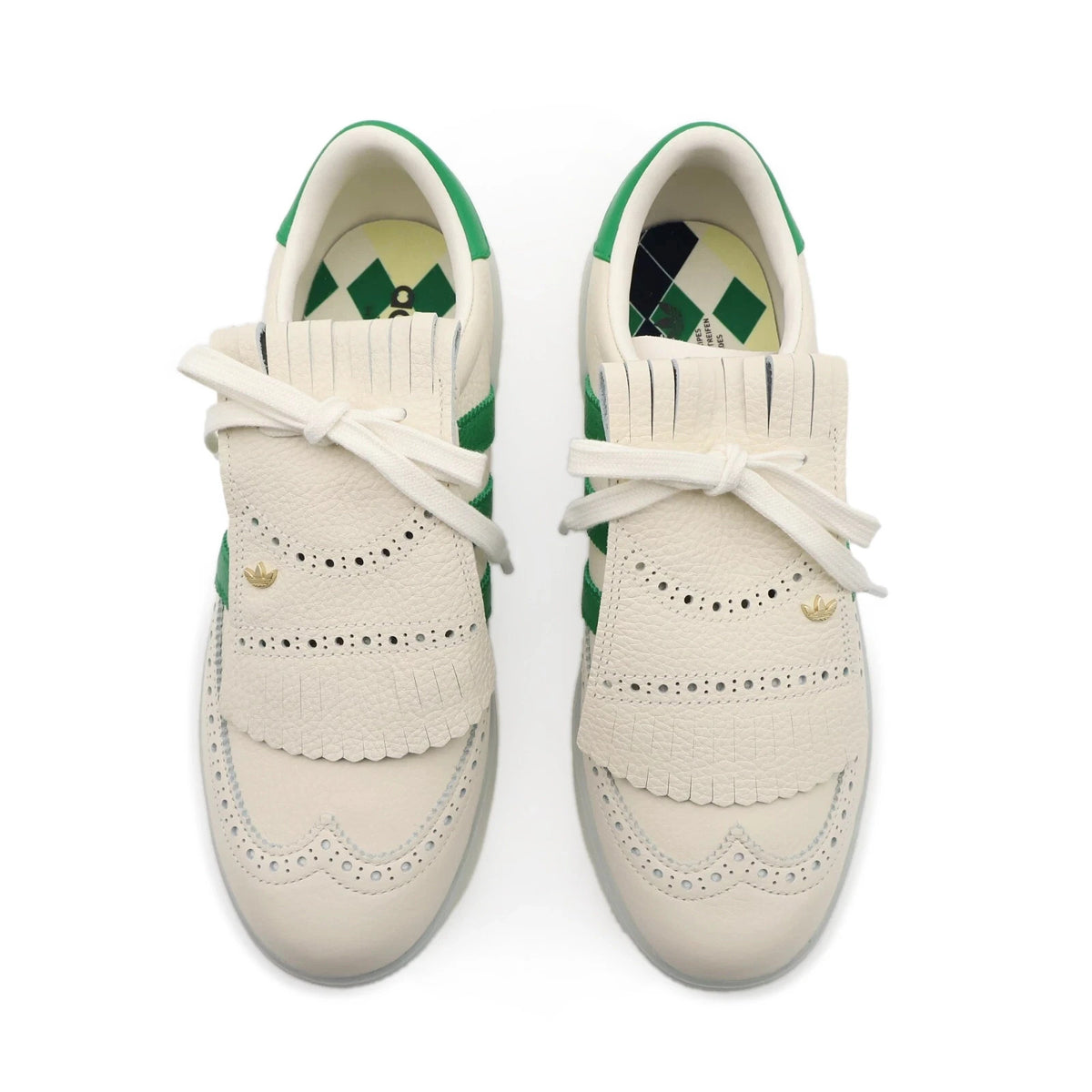 IH8436 adidas Originals Coursecup Spikeless Golf Chalk White Green (Men's)