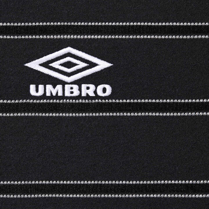 Supreme Umbro Stripe Soccer Jersey Black