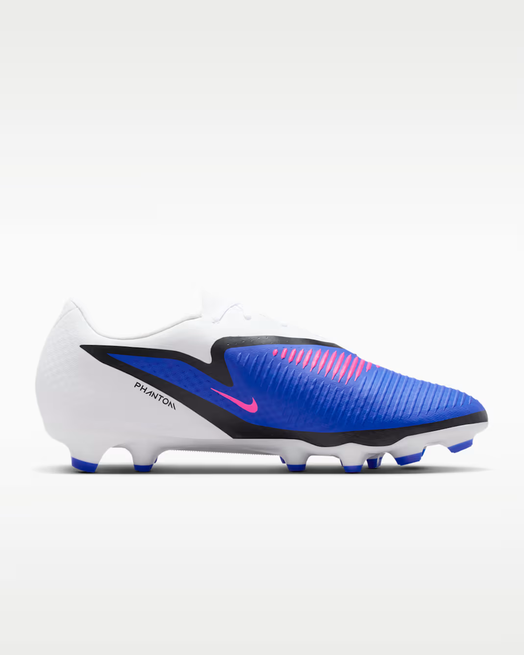 HJ4564-446 Nike Phantom 6 Low Academy Racer Blue White Pink Blast (Men's)