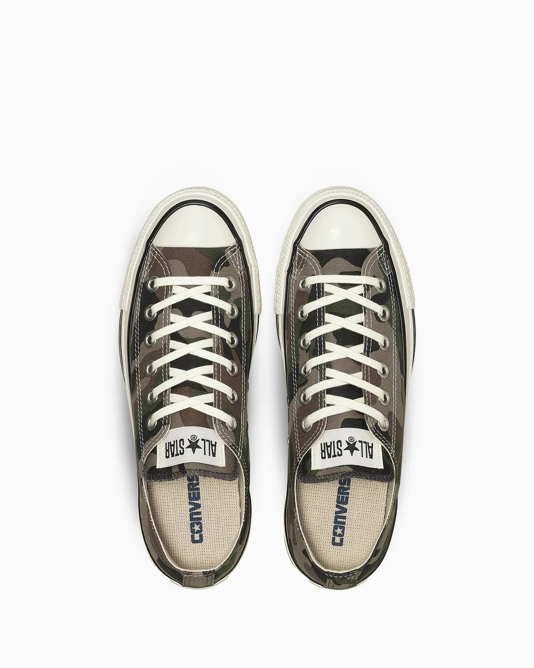 31318230 Converse All Star Aged Woodlandcamo OX Green Gray Brown (Men's)