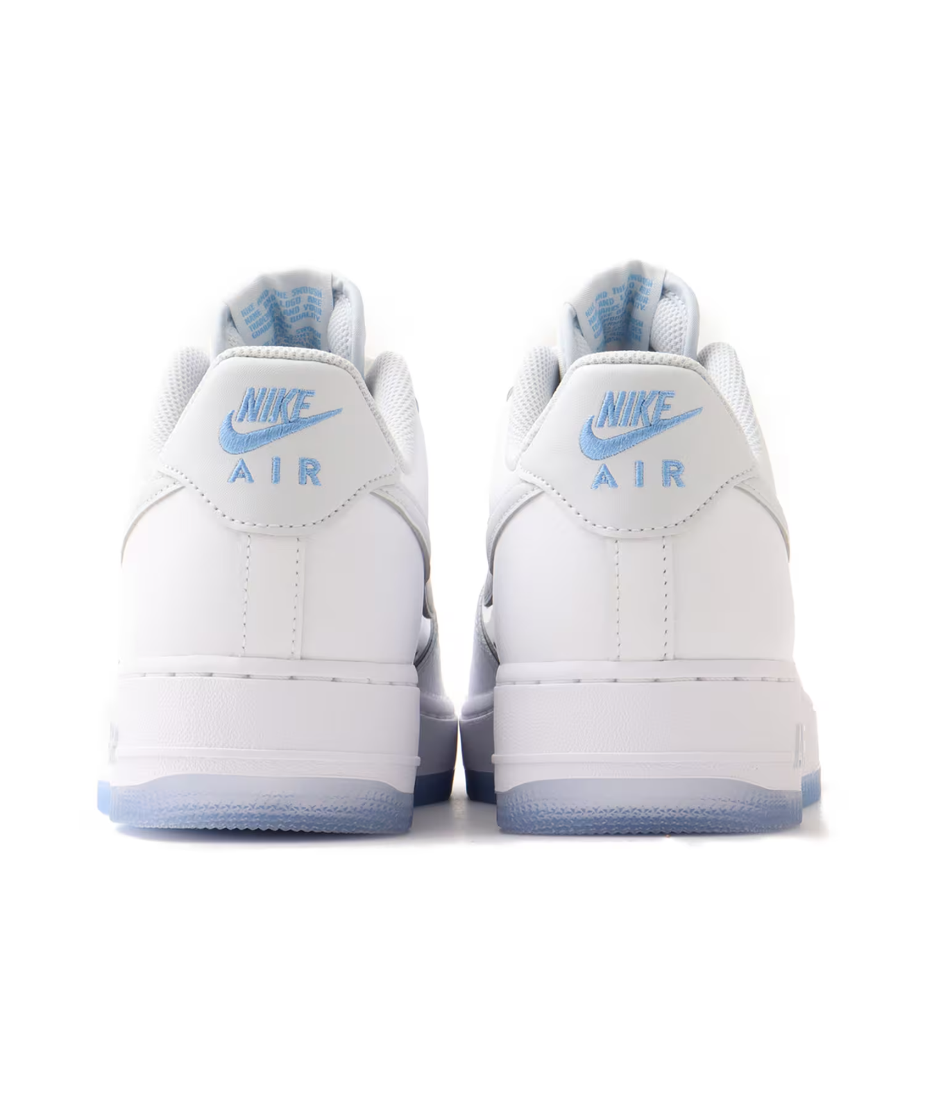 IB5724-100 Nike Air Force 1 Low White and University Blue (Men's)