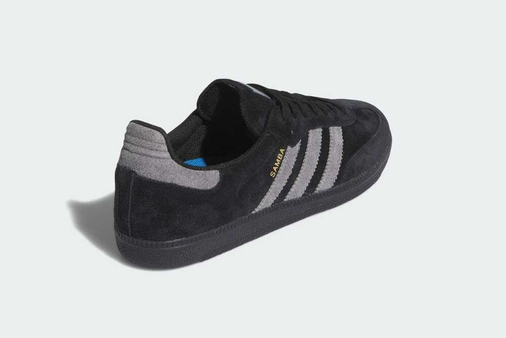 IH3348 adidas Originals Samba ADV Core Black Gray Four Gold Metallic (Men's)