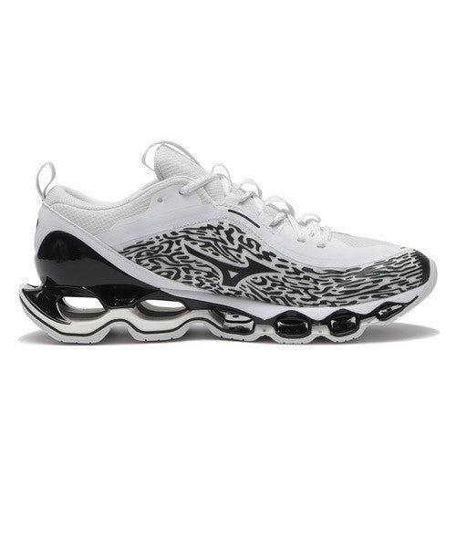 D1GA261304 Mizuno Wave Prophecy 13.2 White Black (Men's)