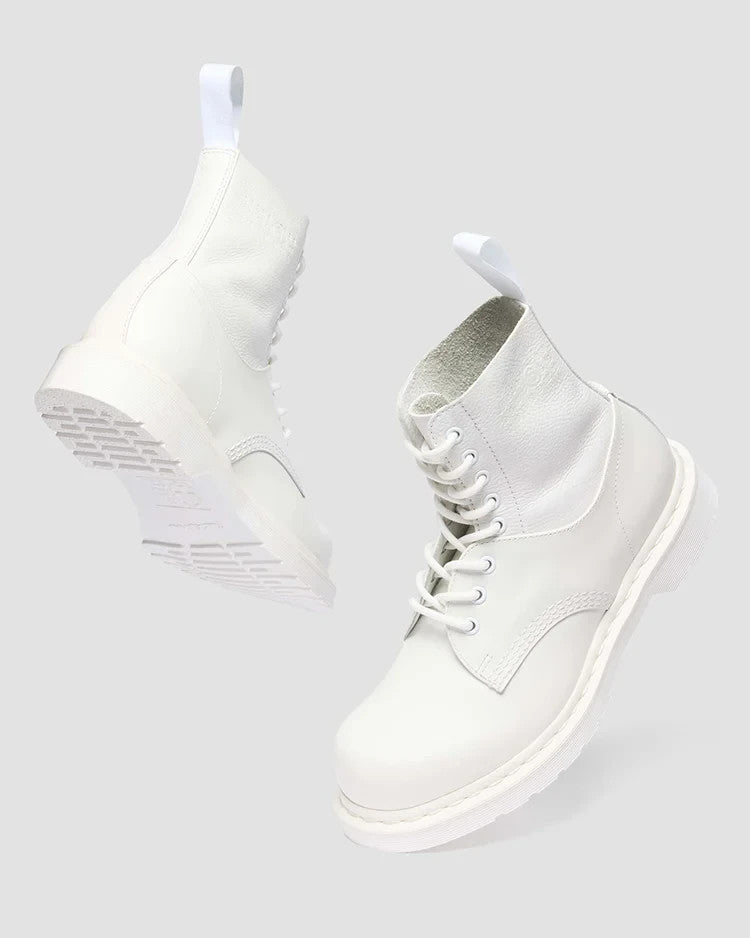 42282100 MM6 Maison Margiela Dr.Martens 1460 Twist 8 Holes Boots White (Men's)