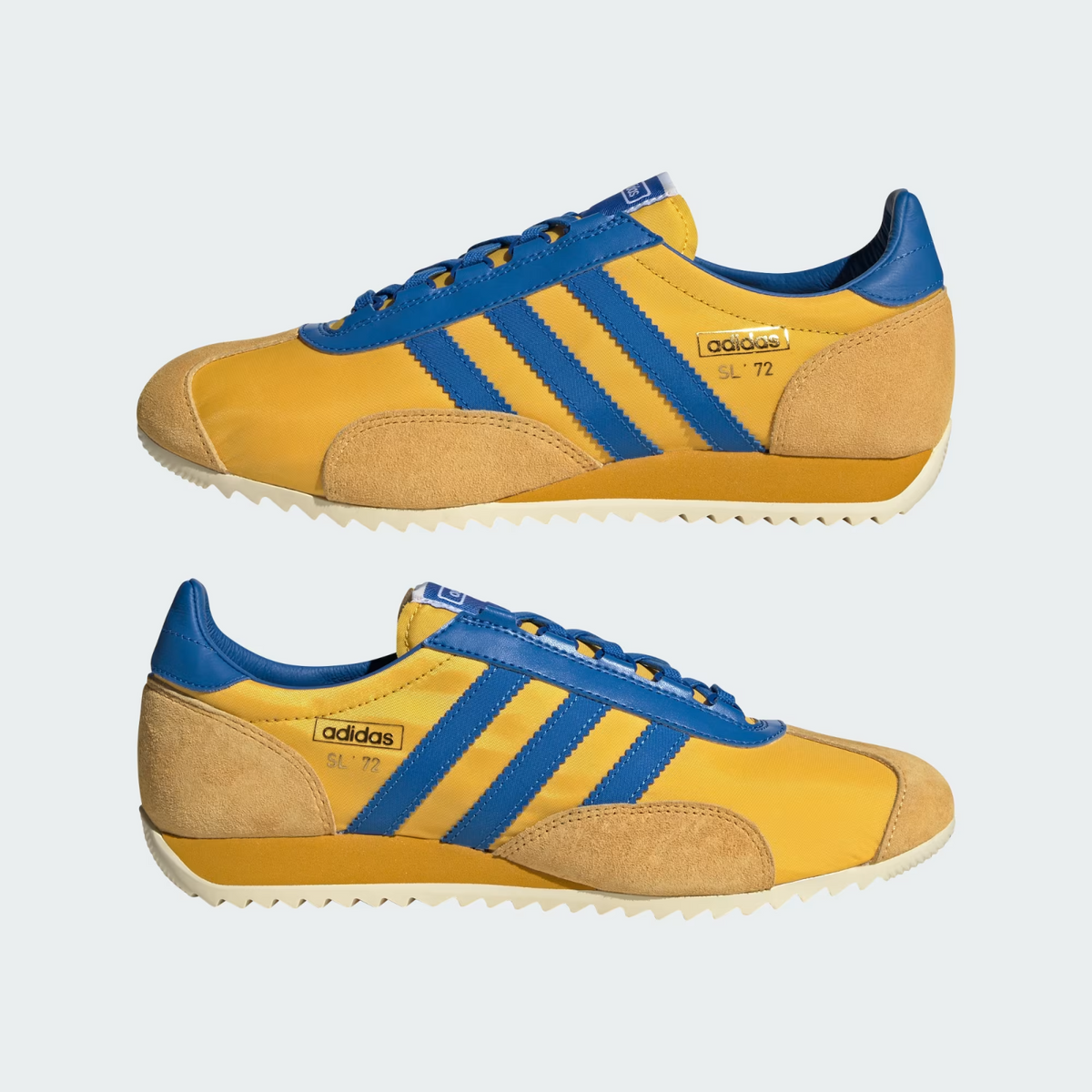 JR3638 adidas SL72 PT Bold Gold Bright Royal Royal Blue (Men's)