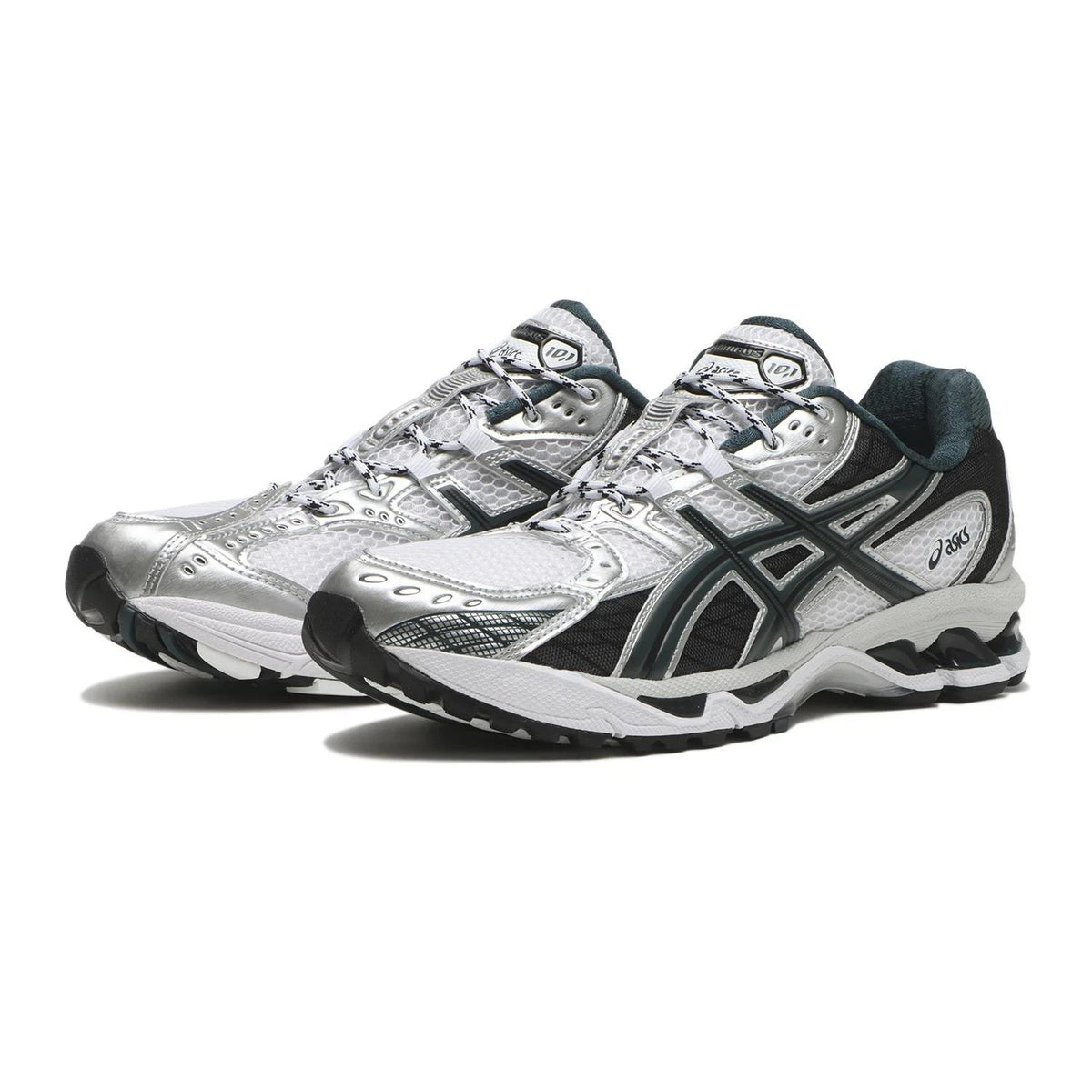 1203A543-103 Asics Gel-Nimbus 10.1 White Saxon Green (Men's)