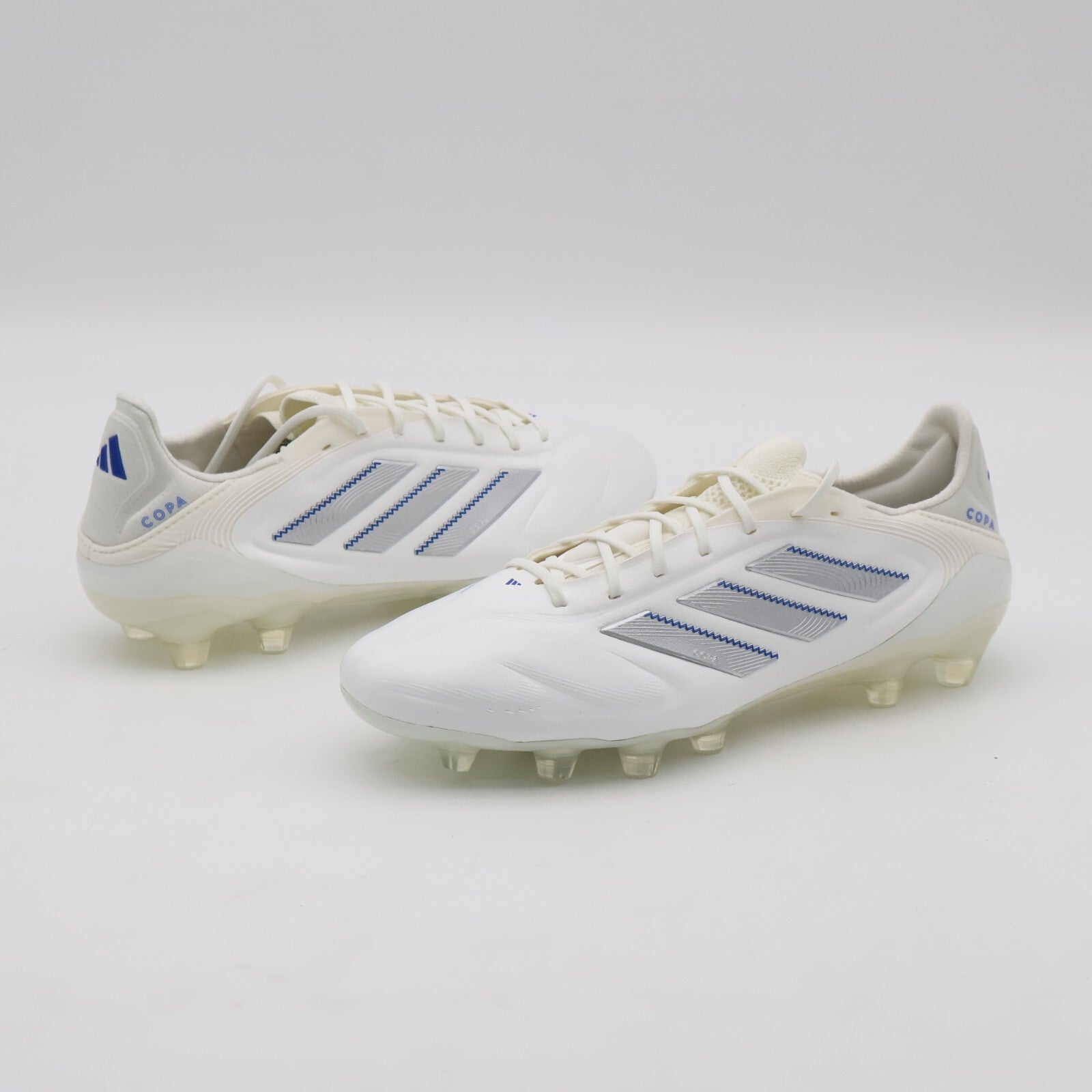 ID9036 adidas Copa Pure 3 Elite HG AG Cloud White Silver Metallic Bright (Men's)