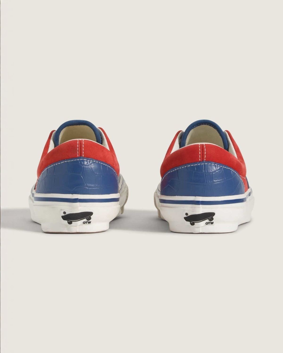 VN000E8YGHP OTW by Vans Era 95 Vibram Racing Red Navy Blue (Men's)