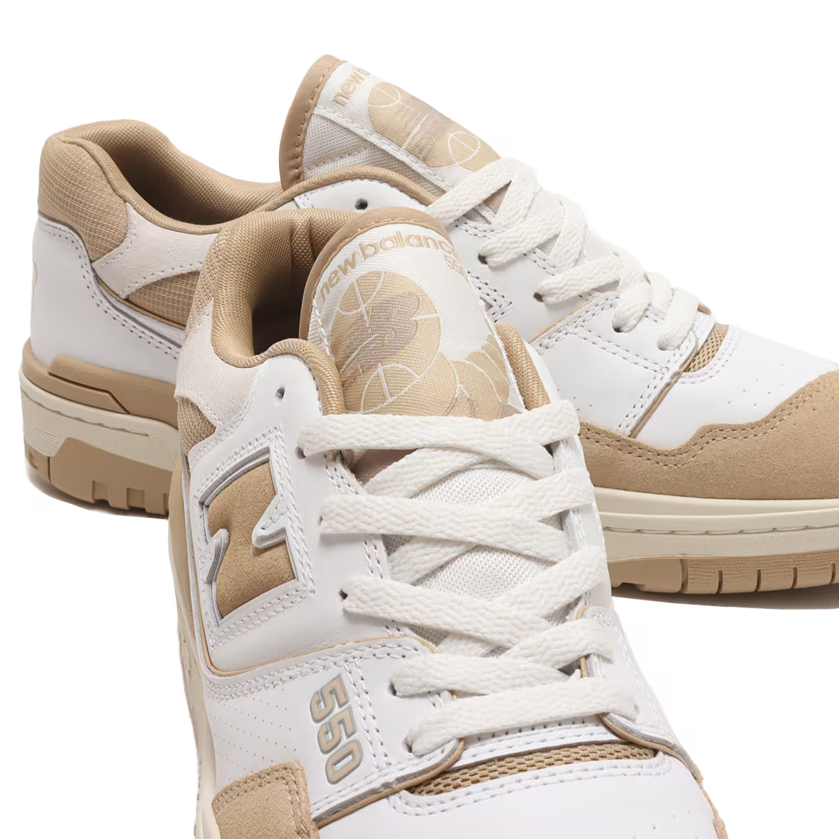 BB550NEC New Balance 550 White Brown (Men's)