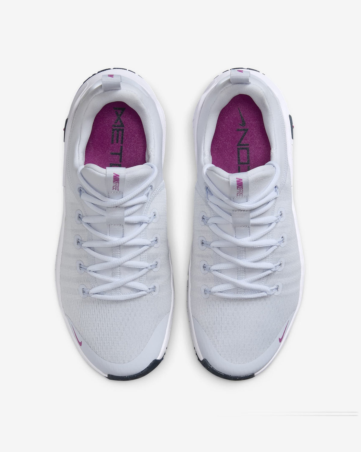 FJ7126-004 Nike Free Metcon 6 Football Grey Armory Navy Hot Fuchsia (Women's)