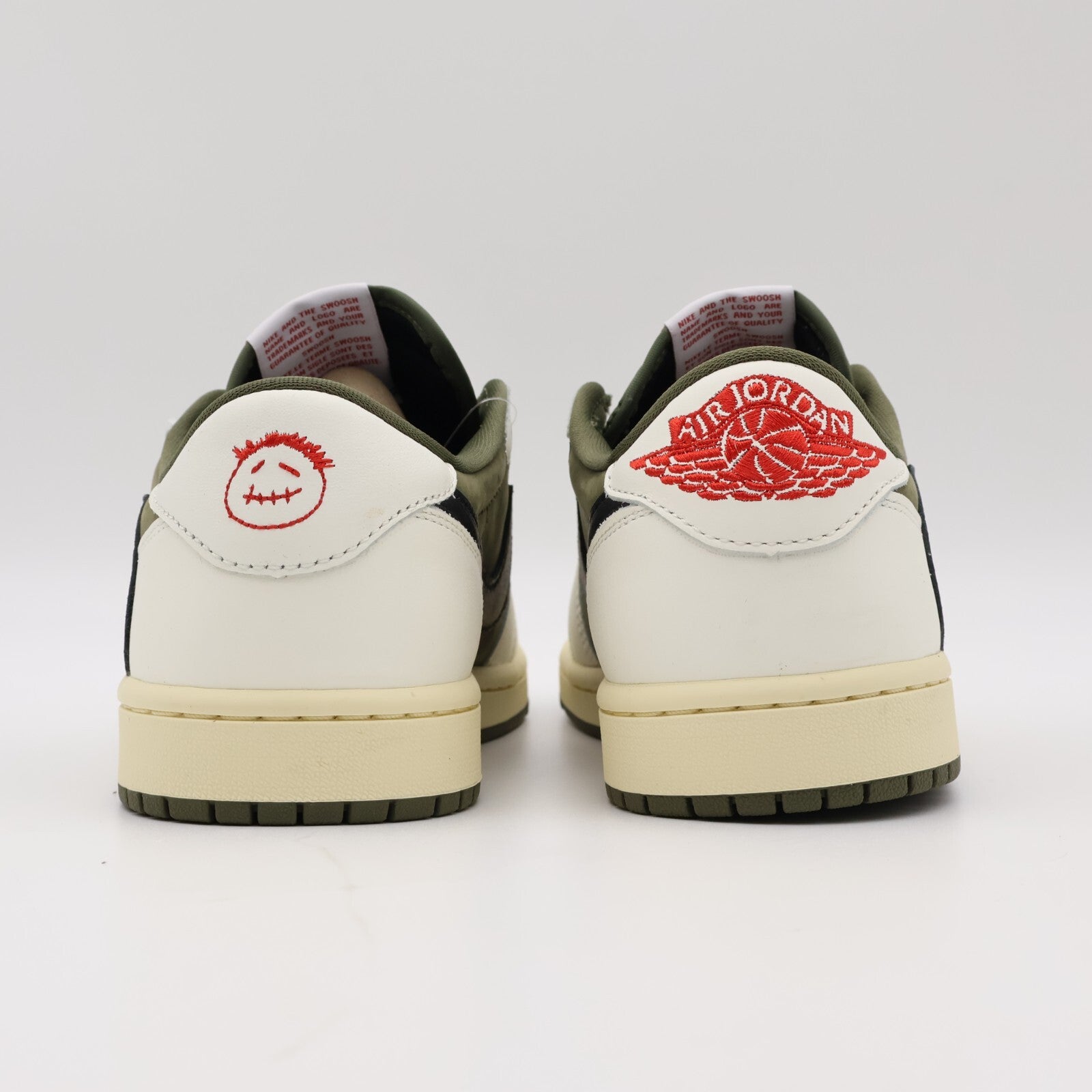 DM7866-200 Travis Scott Nike Air Jordan 1 Low OG SP Reverse Olive (Men's)