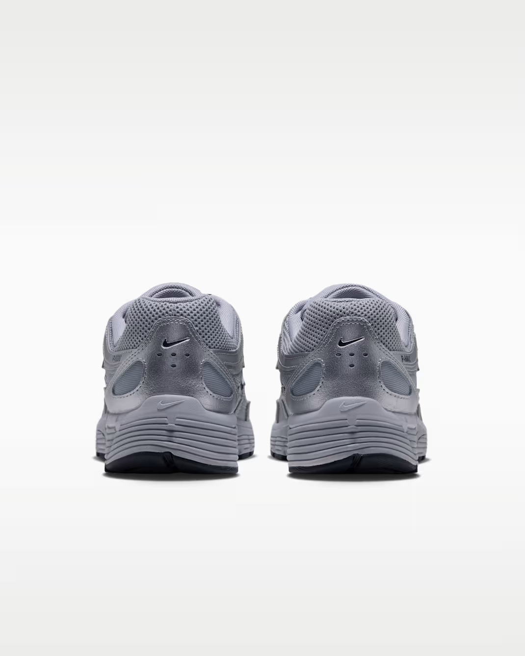 BV1021-022 Nike P-6000 "Wolf Grey/Off White/Metallic Silver" (Women's)
