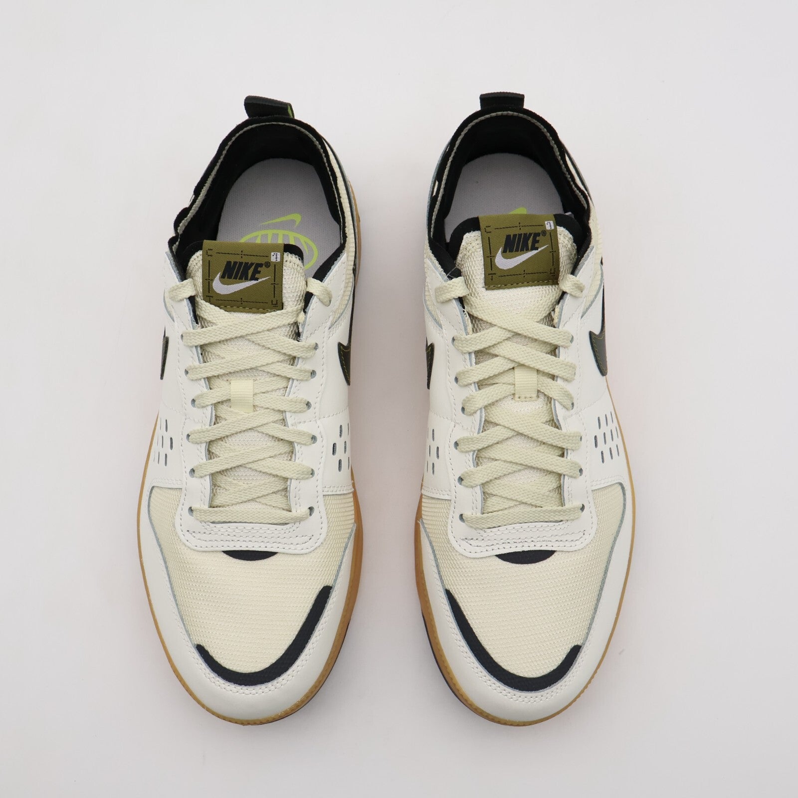 IB8080-133 Nike C1TY Sail Coconut Milk Gum Yellow Pacific Moss (Men's)