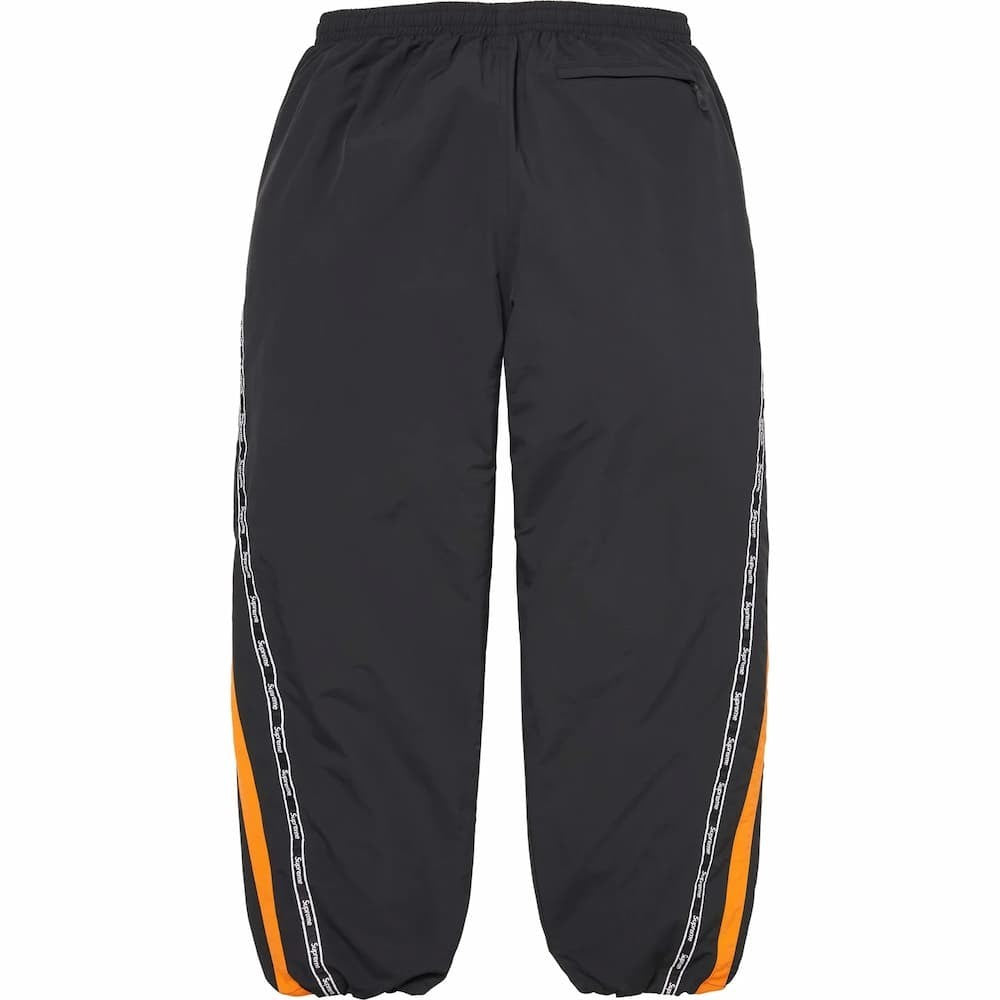 Supreme Logo Taping Track Pant Orange