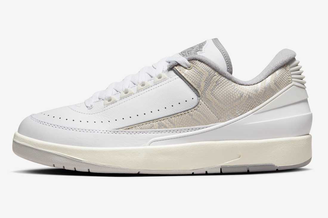 DV9956-100 Nike Air Jordan 2 Retro Low Python (Men's)