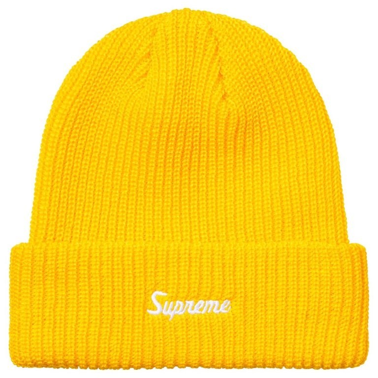 Supreme Loose Gauge Beanie (26FW) Yellow