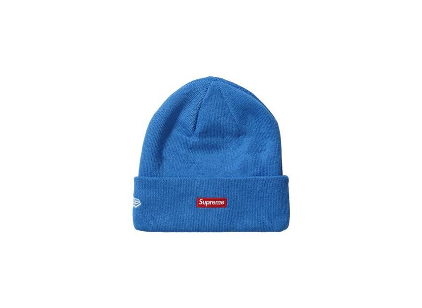 Supreme New Era S Logo Beanie Blue (24FW)