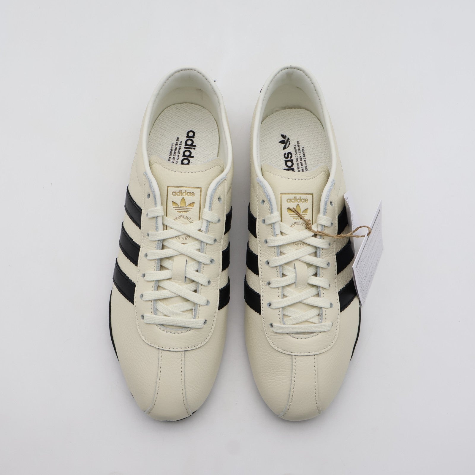 JQ0597 adidas Originals Tokyo Off White Core Black Gold Metallic (Women's)