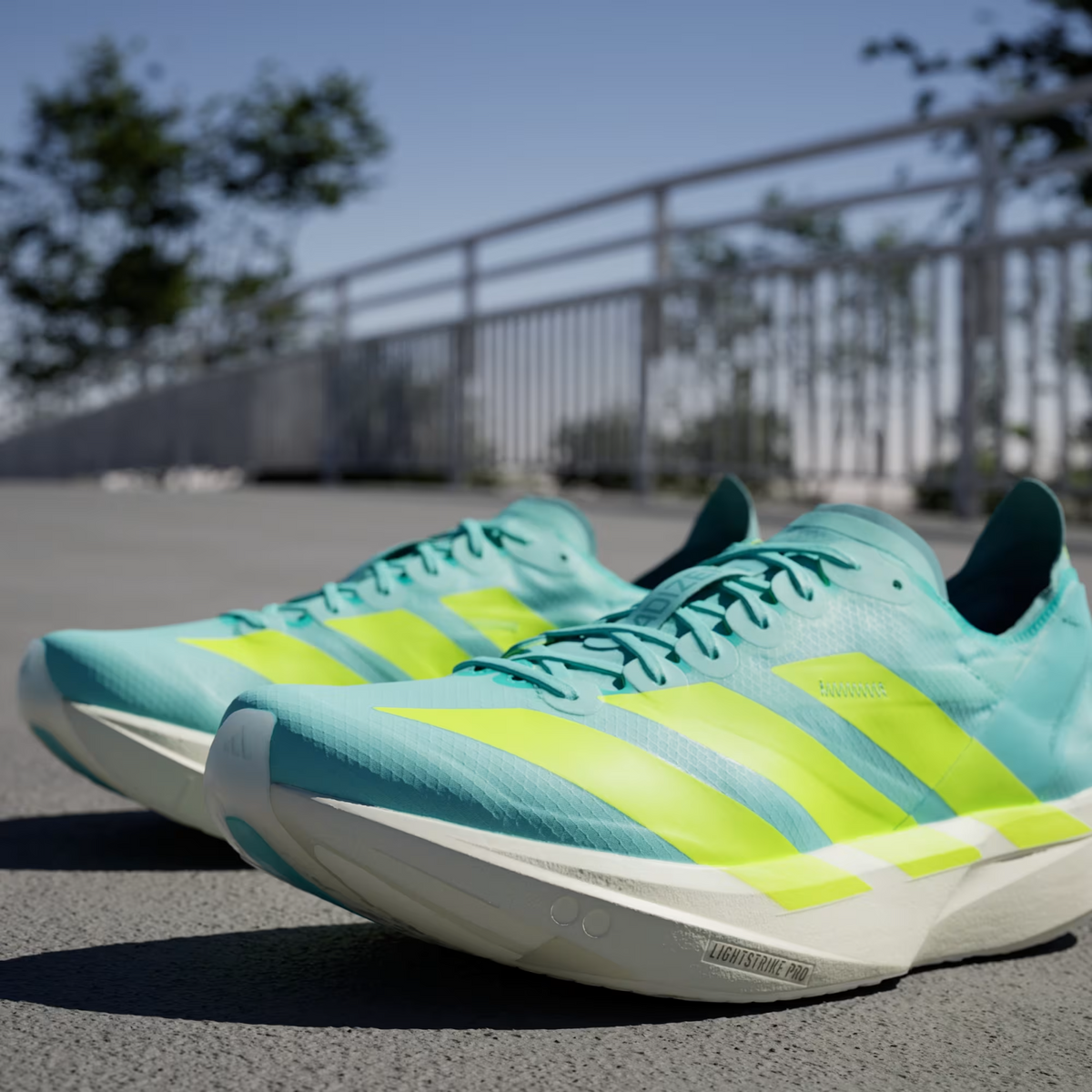 JQ2813 adidas Adizero Takumi Sen 11 Blue Zero Metalic Mint Ton (Men's)