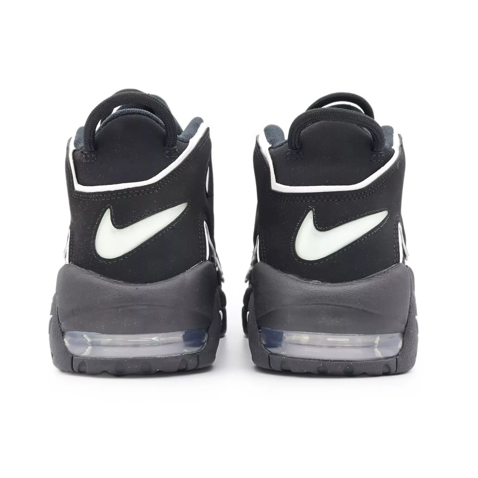414962-002 Nike Air More Uptempo Black White (Men's)