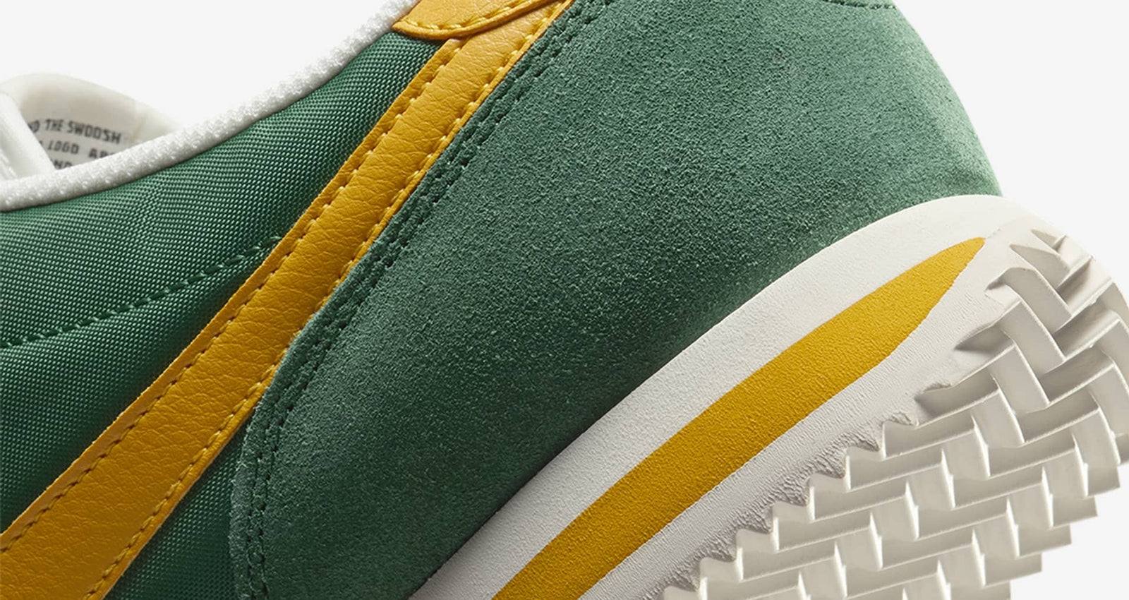 HF1435-300 Nike Cortez TXT Oregon Gorge Green and Yellow Ochre (Men's)