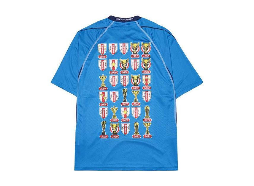 Supreme Jacquard Soccer Jersey Blue