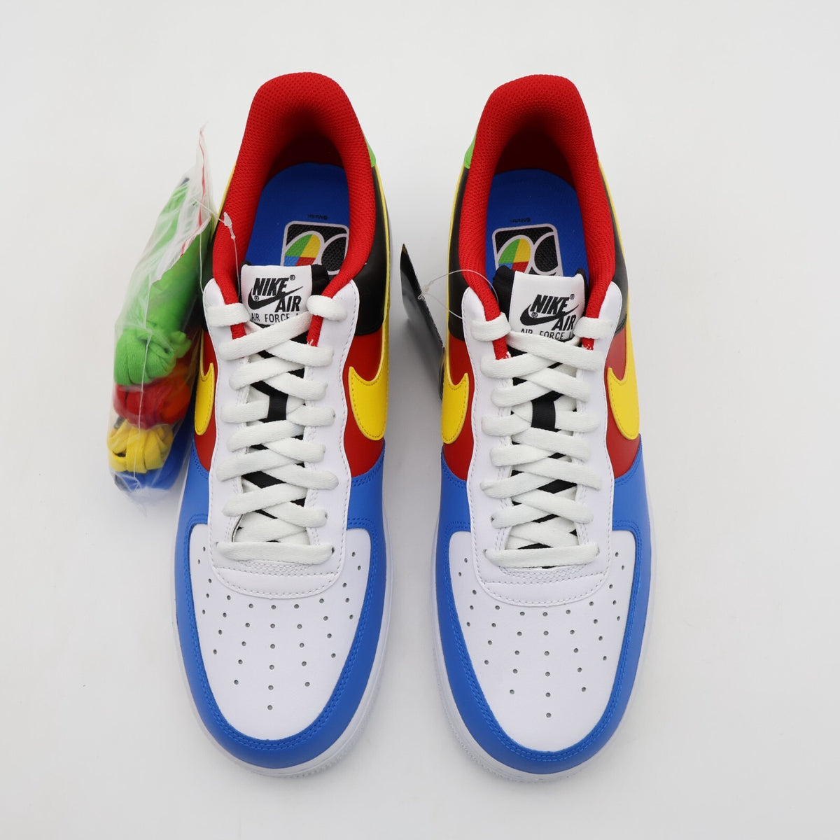 DC8887-100 UNO x Nike Air Force 1 Low White Yellow University Red (Men's)