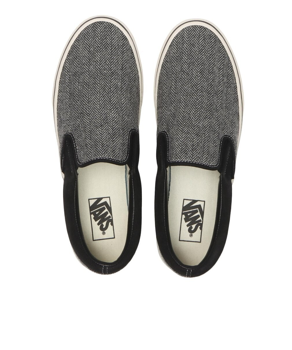 714556-0001 Vans Slip-On "Black" (V98CF TWEED) (Men's)