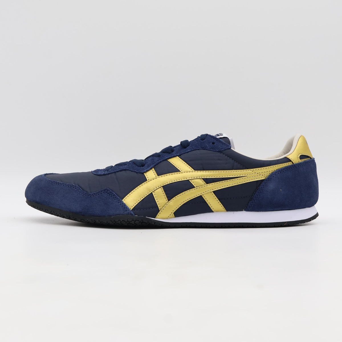 1183B400-400 Onitsuka Tiger Serrano Midnight Pure Gold (Men's)