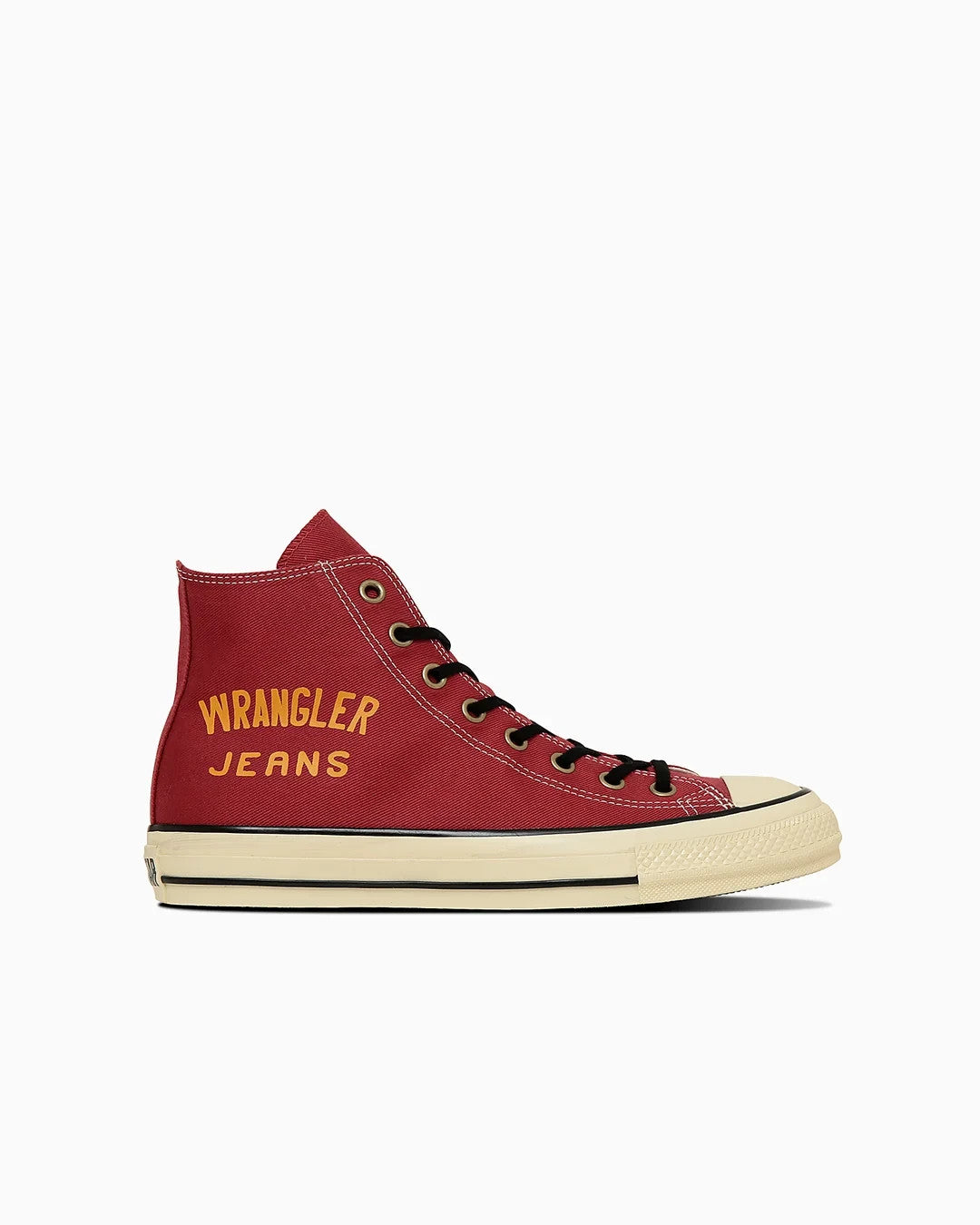 31315600 Wrangler Ã Converse All Star Aged CJ Hi Red (Men's)