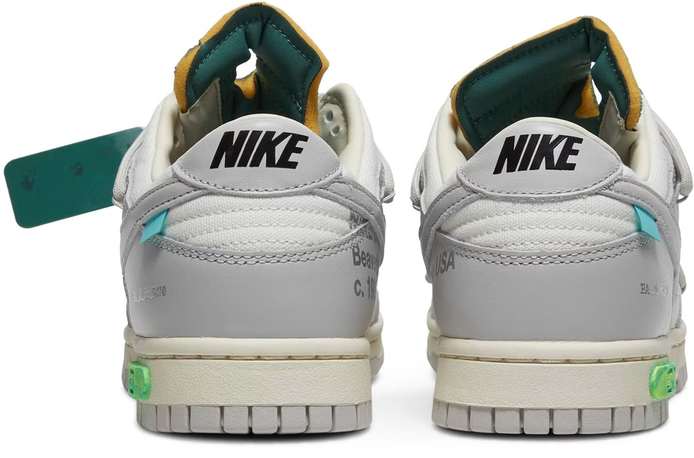 DM1602-117 Off-White Ã Nike Dunk Low 1 of 50 "Lot.42" (Men's)