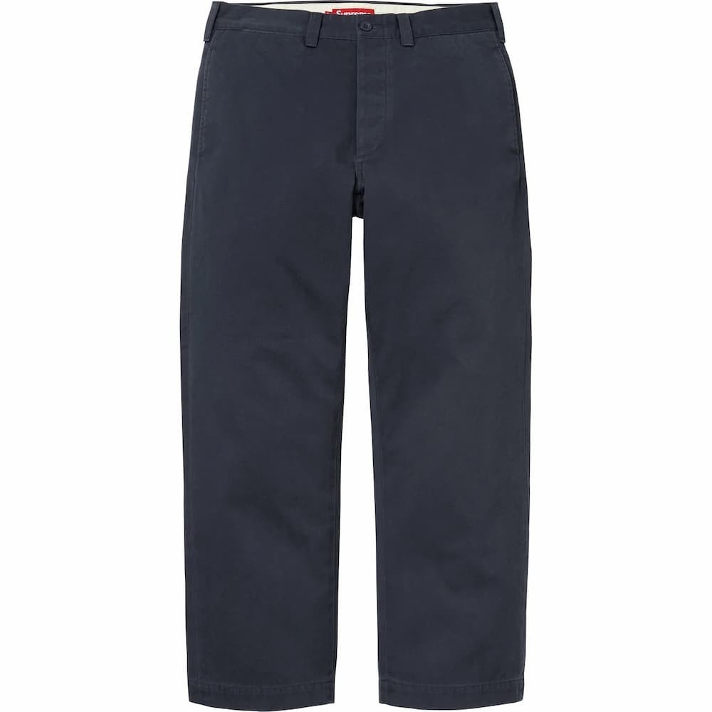 Supreme Chino Pant (26SS) Navy