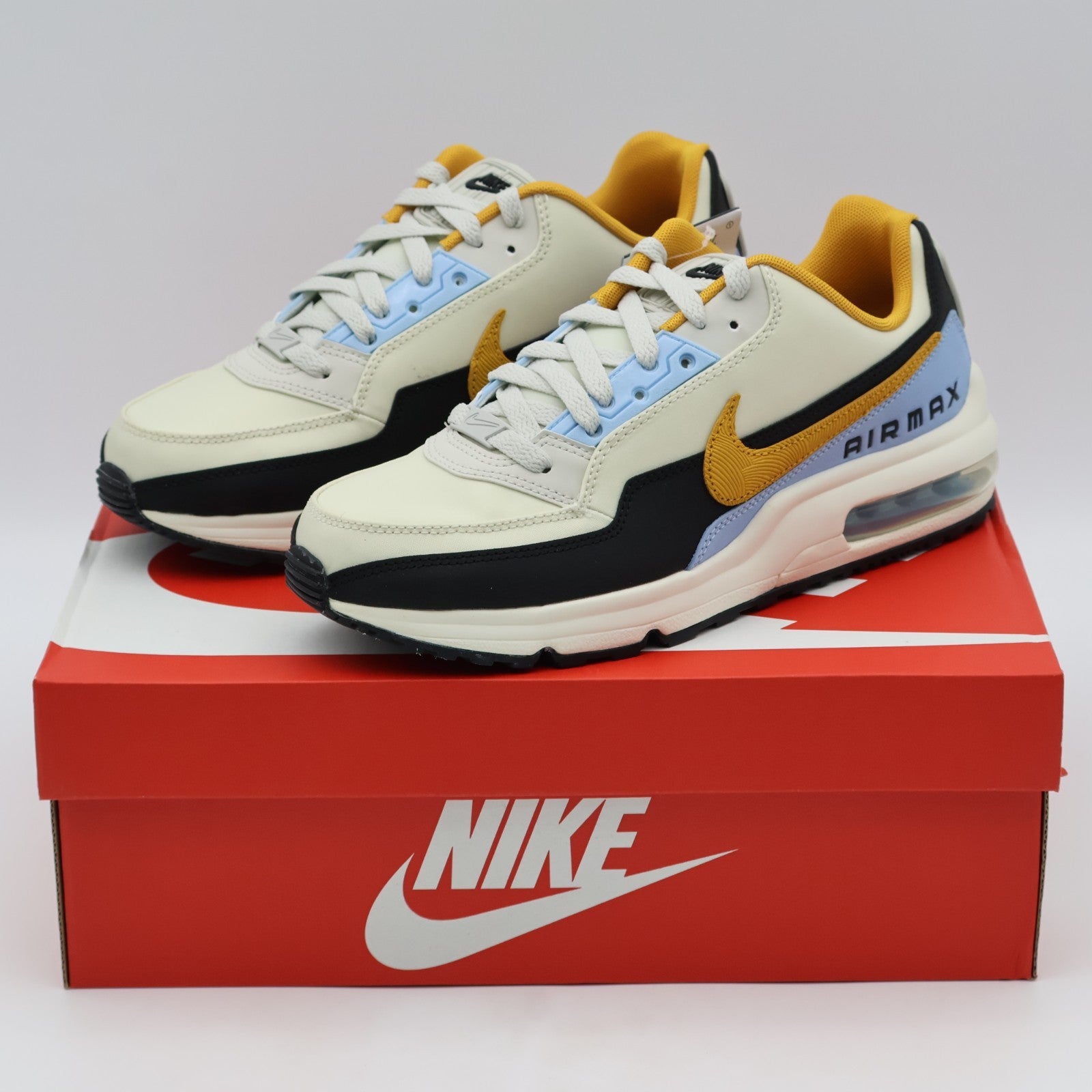 687977-007 Nike Air Max LTD 3 Light Bone Black Bluecap Gold Leaf (Men's)