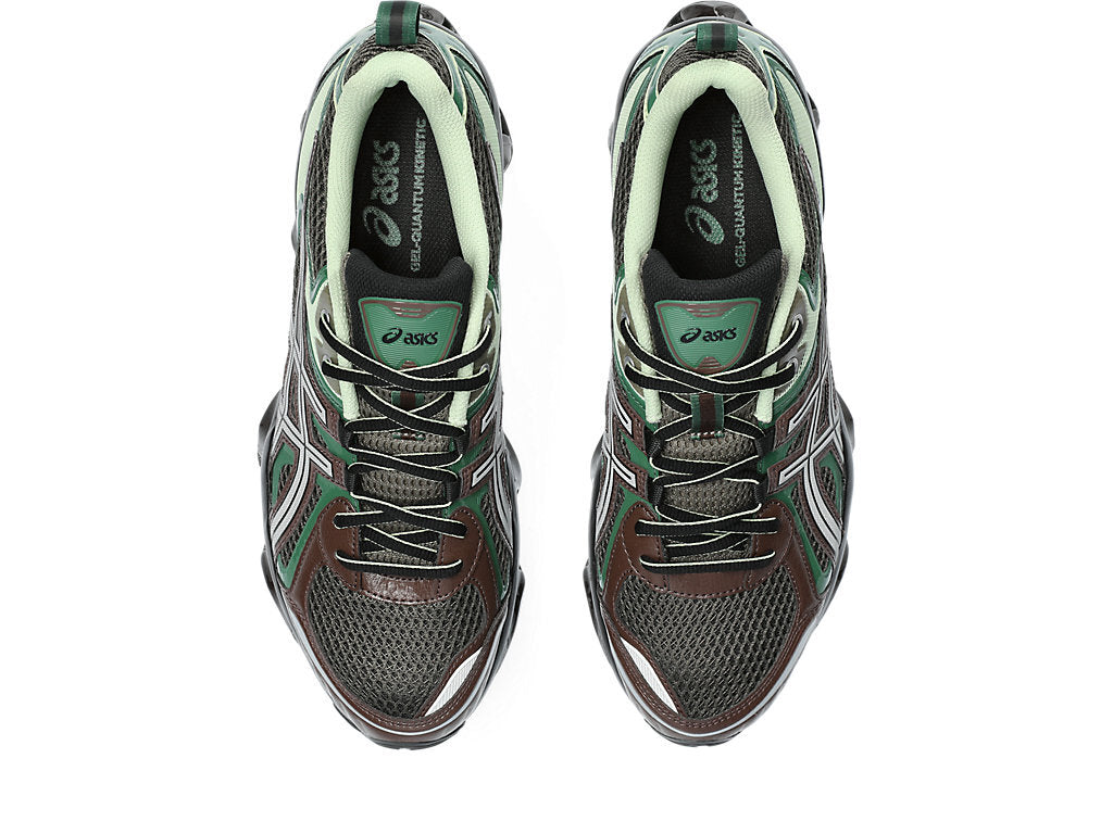 1203A270-251 Asics Gel-Quantum Kinetic Dark Sepia Shamrock Green (Men's)